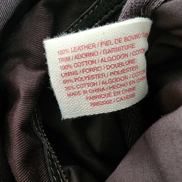 Lucky Brand Leather Patchwork Bag New Shoulder Tote Hobo Boho Large Colorful Vtg - Picture 12 of 12